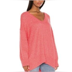 Free people brookside tunic oversized sweater- size XS